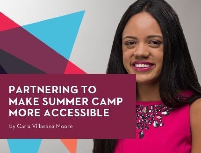 Partnering to Make Summer Camp More Accessible