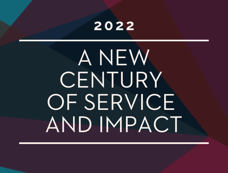 A New Century of Service and Impact