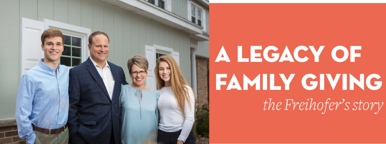 A Legacy Of Family Giving Banner