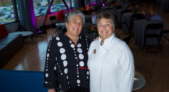 A photo of Carol Sarosik & Shelley Padnos, fund founders